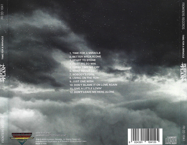 CD BACK COVER - CD BACK COVER - PERFECT PLAN - Time For A Miracle.bmp