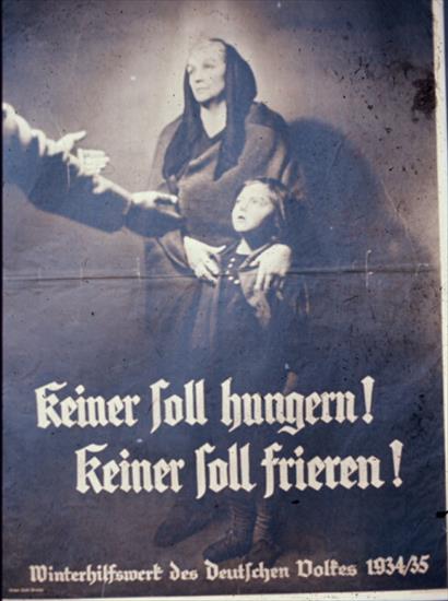 Nazistowskie plakaty - Nazi Poster - No One Should Go Hungry.jpg