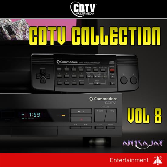CDTV Vol.1-9 - AmigaJay CDTV Collection Vol.8 Front.png